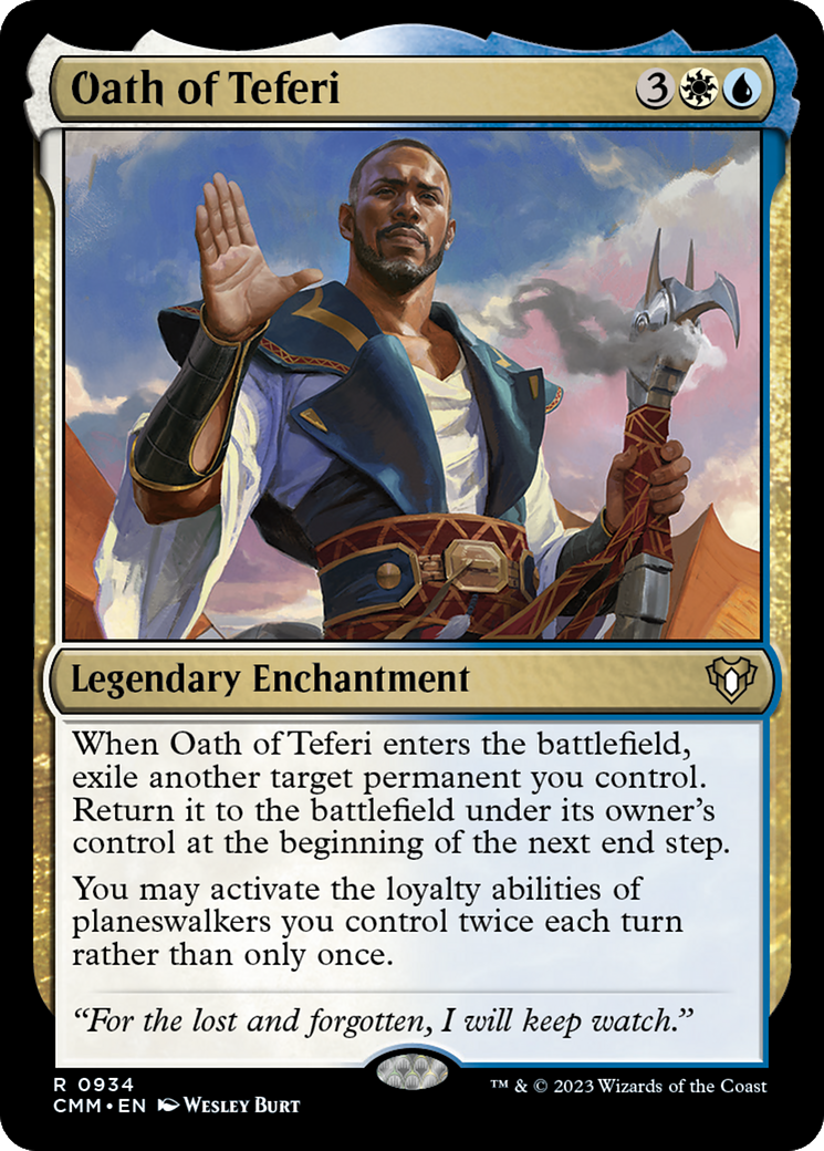 Oath of Teferi [Commander Masters] | Play N Trade Winnipeg