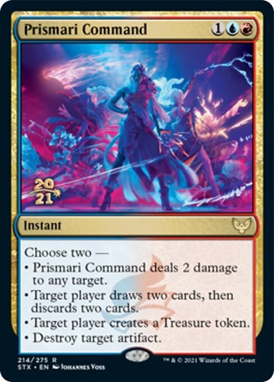 Prismari Command [Strixhaven: School of Mages Prerelease Promos] | Play N Trade Winnipeg