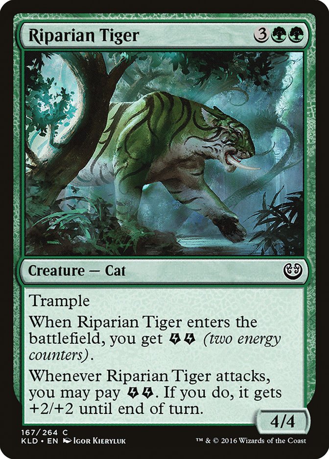 Riparian Tiger [Kaladesh] | Play N Trade Winnipeg