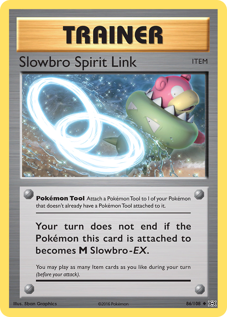 Slowbro Spirit Link (86/108) [XY: Evolutions] | Play N Trade Winnipeg