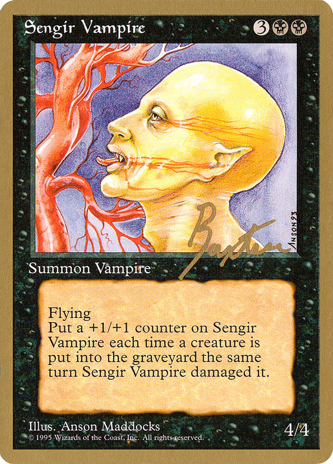 Sengir Vampire (George Baxter) [Pro Tour Collector Set] | Play N Trade Winnipeg