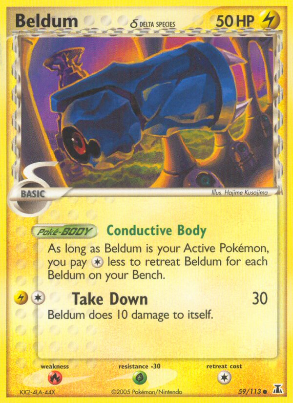 Beldum (59/113) (Delta Species) [EX: Delta Species] | Play N Trade Winnipeg