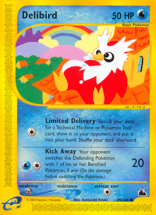 Delibird (49/144) [Skyridge] | Play N Trade Winnipeg