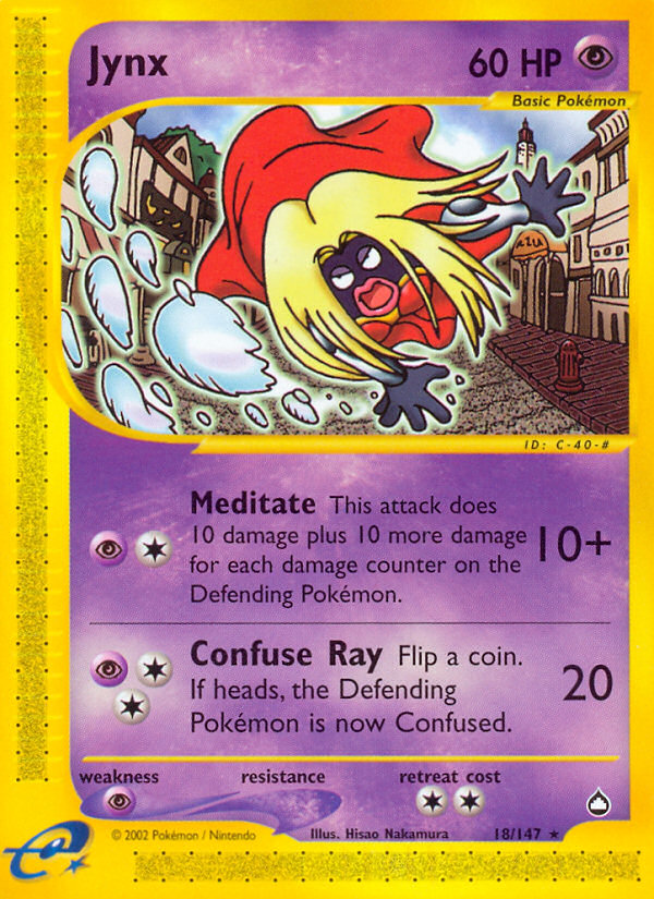 Jynx (18/147) [Aquapolis] | Play N Trade Winnipeg