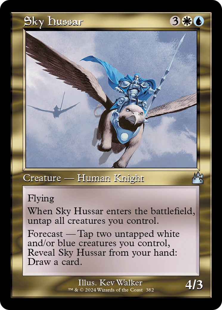 Sky Hussar (Retro Frame) [Ravnica Remastered] | Play N Trade Winnipeg