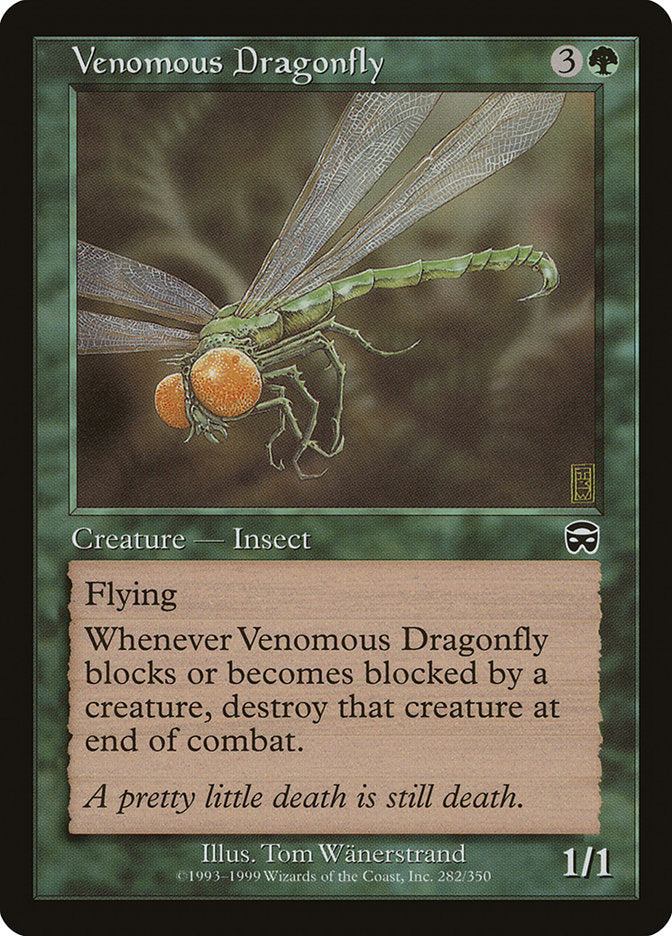 Venomous Dragonfly [Mercadian Masques] | Play N Trade Winnipeg