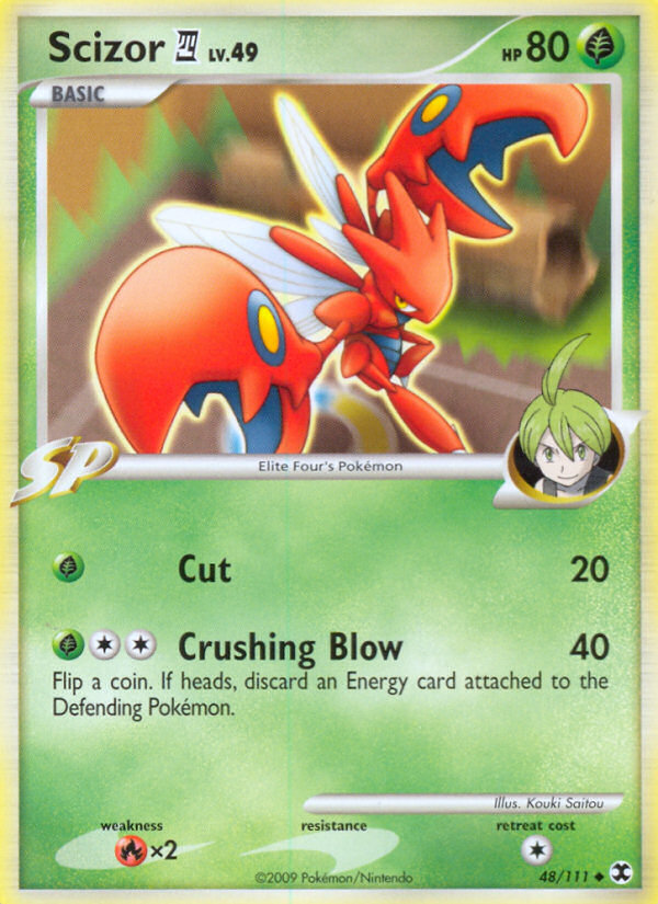 Scizor (48/111) [Platinum: Rising Rivals] | Play N Trade Winnipeg