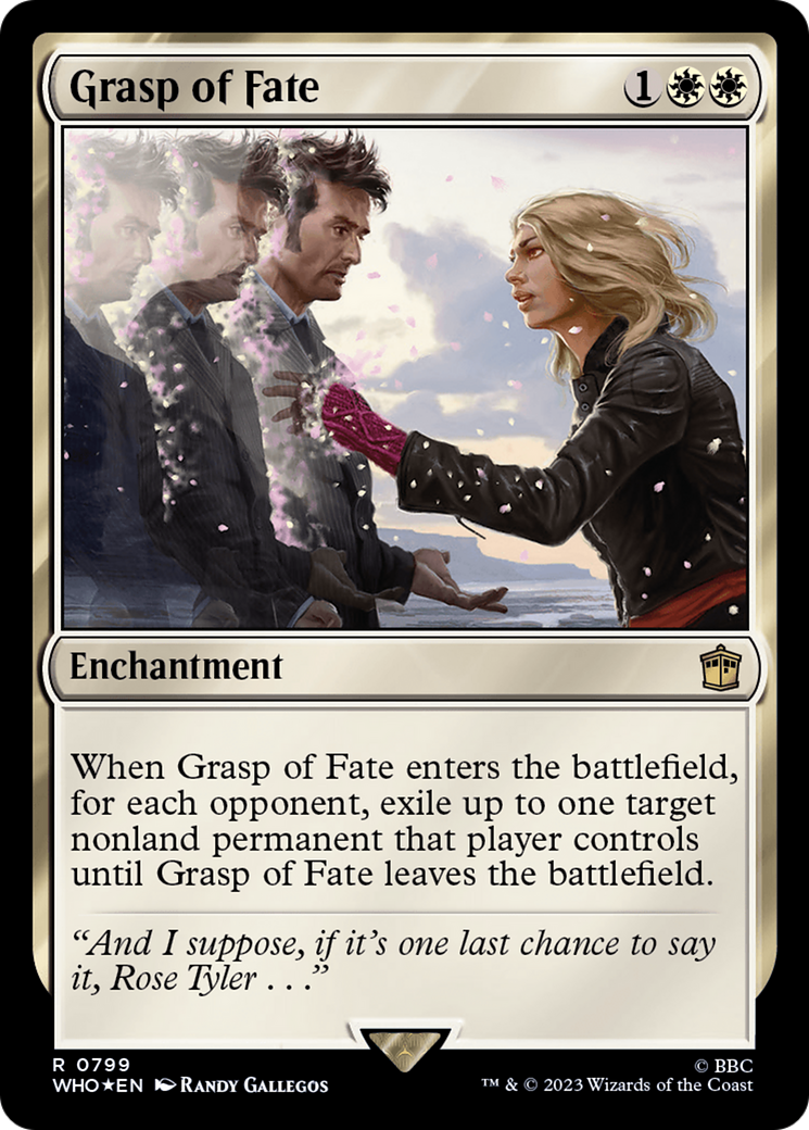 Grasp of Fate (Surge Foil) [Doctor Who] | Play N Trade Winnipeg