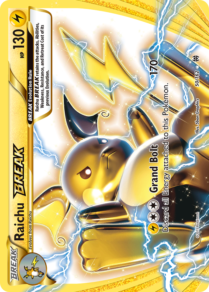 Raichu BREAK (50/162) [XY: BREAKthrough] | Play N Trade Winnipeg