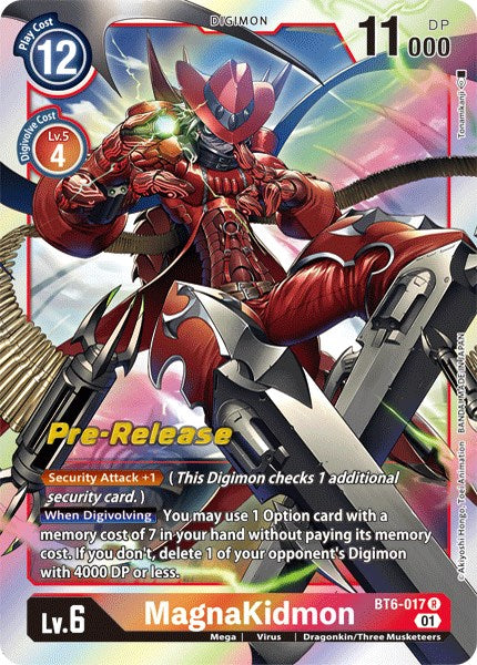 MagnaKidmon [BT6-017] [Double Diamond Pre-Release Cards] | Play N Trade Winnipeg