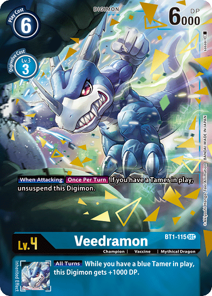 Veedramon [BT1-115] (Alternate Art) [Release Special Booster Ver.1.0] | Play N Trade Winnipeg