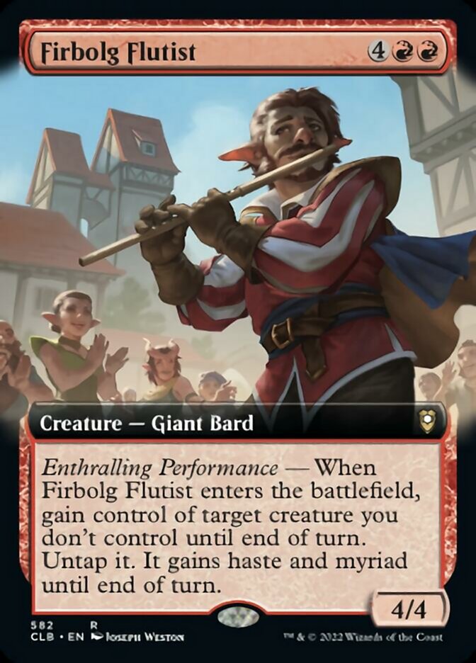 Firbolg Flutist (Extended Art) [Commander Legends: Battle for Baldur's Gate] | Play N Trade Winnipeg