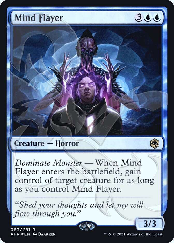 Mind Flayer (Ampersand Promo) [Dungeons & Dragons: Adventures in the Forgotten Realms Promos] | Play N Trade Winnipeg