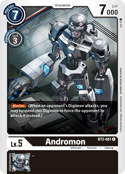 Andromon [BT2-061] [Release Special Booster Ver.1.0] | Play N Trade Winnipeg