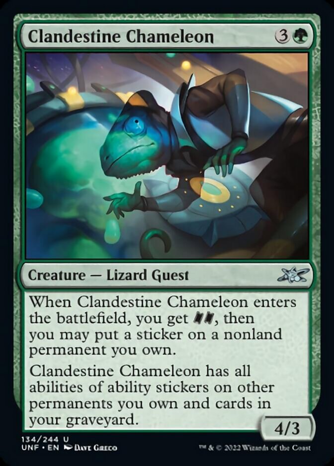 Clandestine Chameleon [Unfinity] | Play N Trade Winnipeg