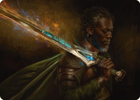 Anduril, Flame of the West Art Card [The Lord of the Rings: Tales of Middle-earth Art Series] | Play N Trade Winnipeg