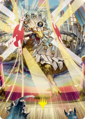 Spirit-Sister's Call Art Card (Gold-Stamped Signature) [Kamigawa: Neon Dynasty Art Series] | Play N Trade Winnipeg