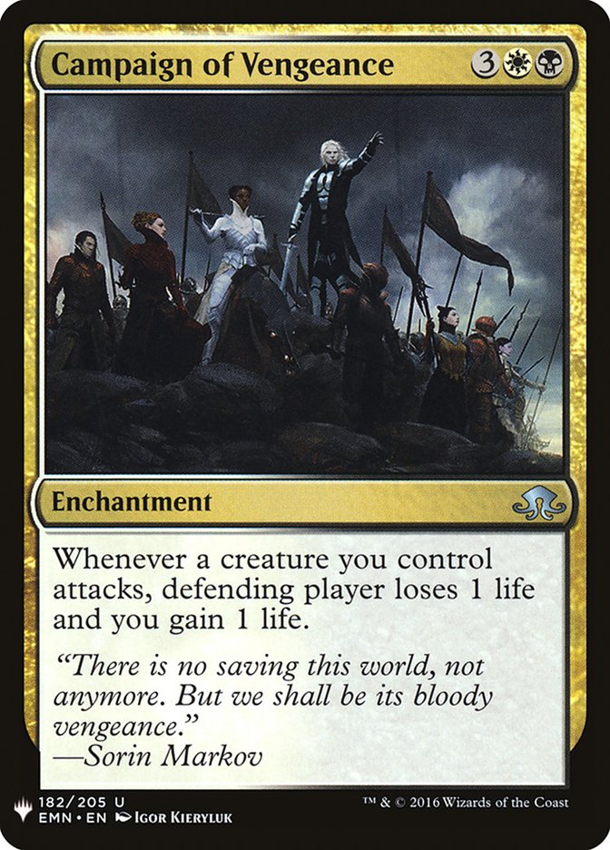 Campaign of Vengeance [Mystery Booster] | Play N Trade Winnipeg