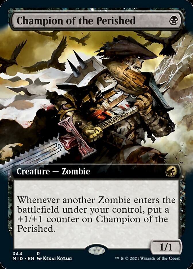 Champion of the Perished (Extended) [Innistrad: Midnight Hunt] | Play N Trade Winnipeg