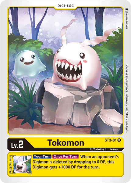 Tokomon [ST3-01] [Starter Deck: Heaven's Yellow] | Play N Trade Winnipeg