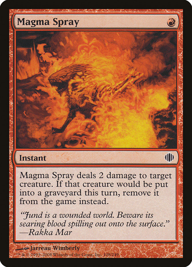 Magma Spray [Shards of Alara] | Play N Trade Winnipeg