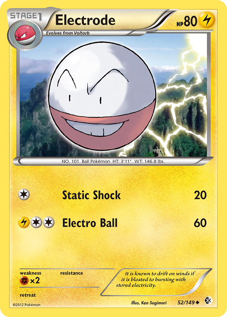 Electrode (52/149) [Black & White: Boundaries Crossed] | Play N Trade Winnipeg