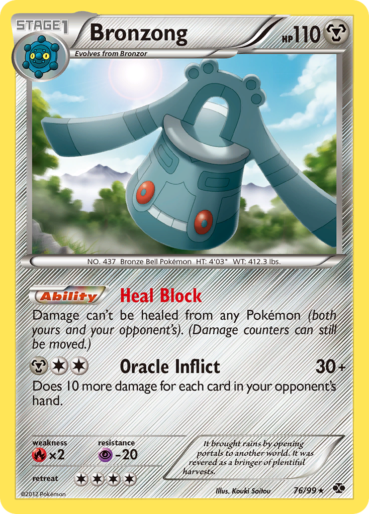 Bronzong (76/99) [Black & White: Next Destinies] | Play N Trade Winnipeg