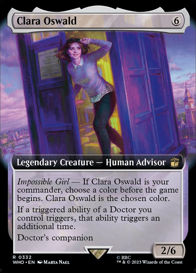 Clara Oswald (Extended Art) [Doctor Who] | Play N Trade Winnipeg