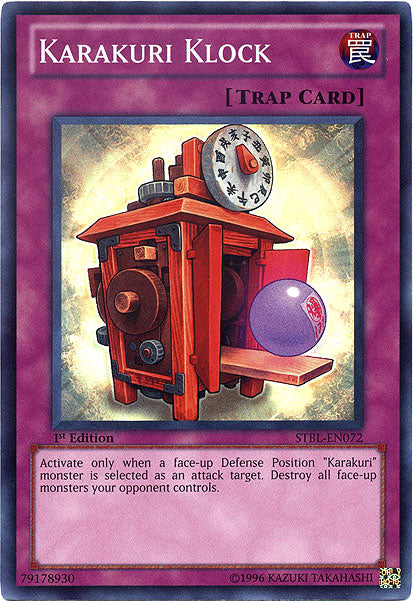 Karakuri Klock [STBL-EN072] Super Rare | Play N Trade Winnipeg