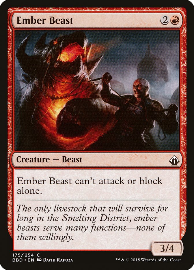 Ember Beast [Battlebond] | Play N Trade Winnipeg