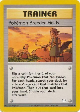 Pokemon Breeder Fields (62/64) [Neo Revelation Unlimited] | Play N Trade Winnipeg