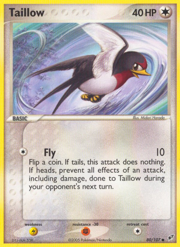 Taillow (80/107) [EX: Deoxys] | Play N Trade Winnipeg