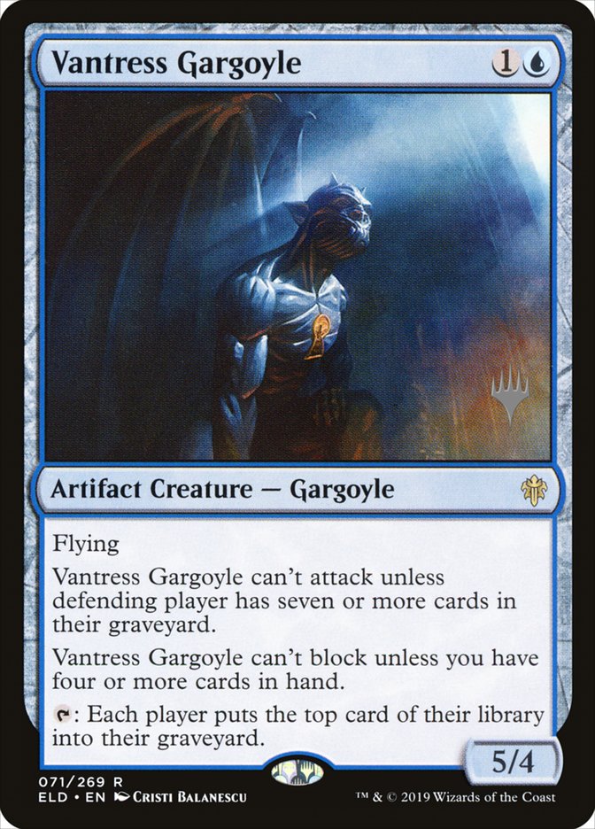 Vantress Gargoyle (Promo Pack) [Throne of Eldraine Promos] | Play N Trade Winnipeg