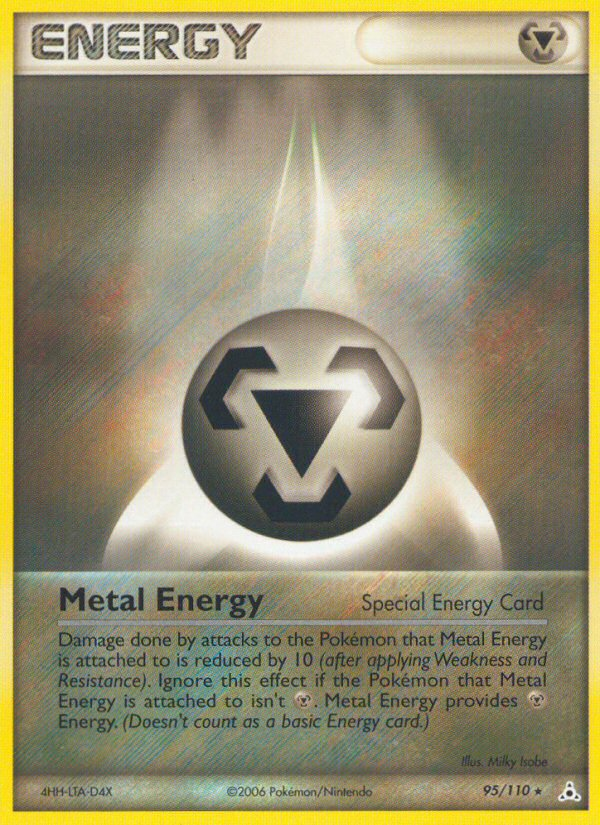 Metal Energy (95/110) [EX: Holon Phantoms] | Play N Trade Winnipeg