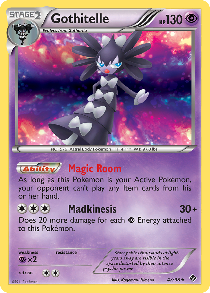 Gothitelle (47/98) [Black & White: Emerging Powers] | Play N Trade Winnipeg