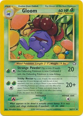 Gloom (36/111) [Neo Genesis Unlimited] | Play N Trade Winnipeg