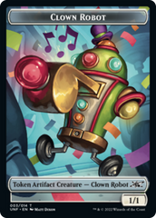 Clown Robot (003) // Treasure (012) Double-sided Token [Unfinity Tokens] | Play N Trade Winnipeg