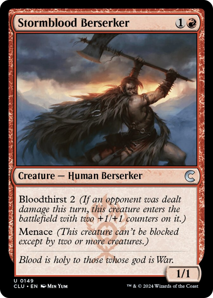 Stormblood Berserker [Ravnica: Clue Edition] | Play N Trade Winnipeg