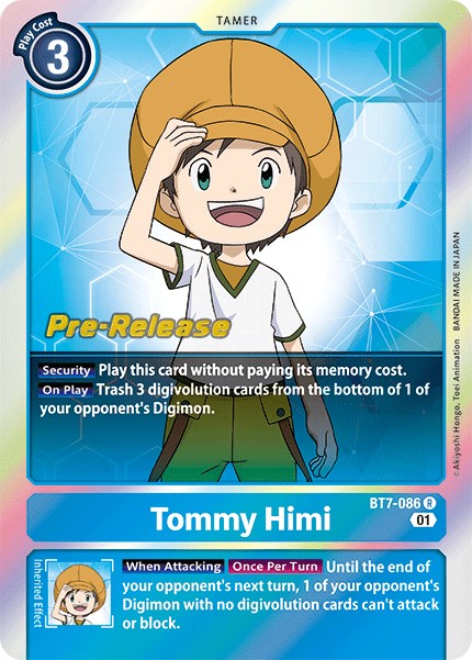 Tommy Himi [BT7-086] [Next Adventure Pre-Release Cards] | Play N Trade Winnipeg