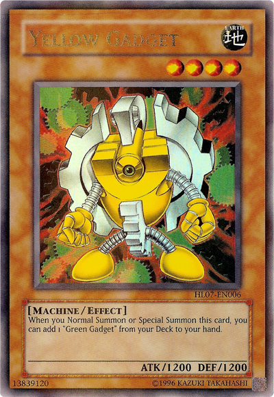 Yellow Gadget [HL07-EN006] Parallel Rare | Play N Trade Winnipeg