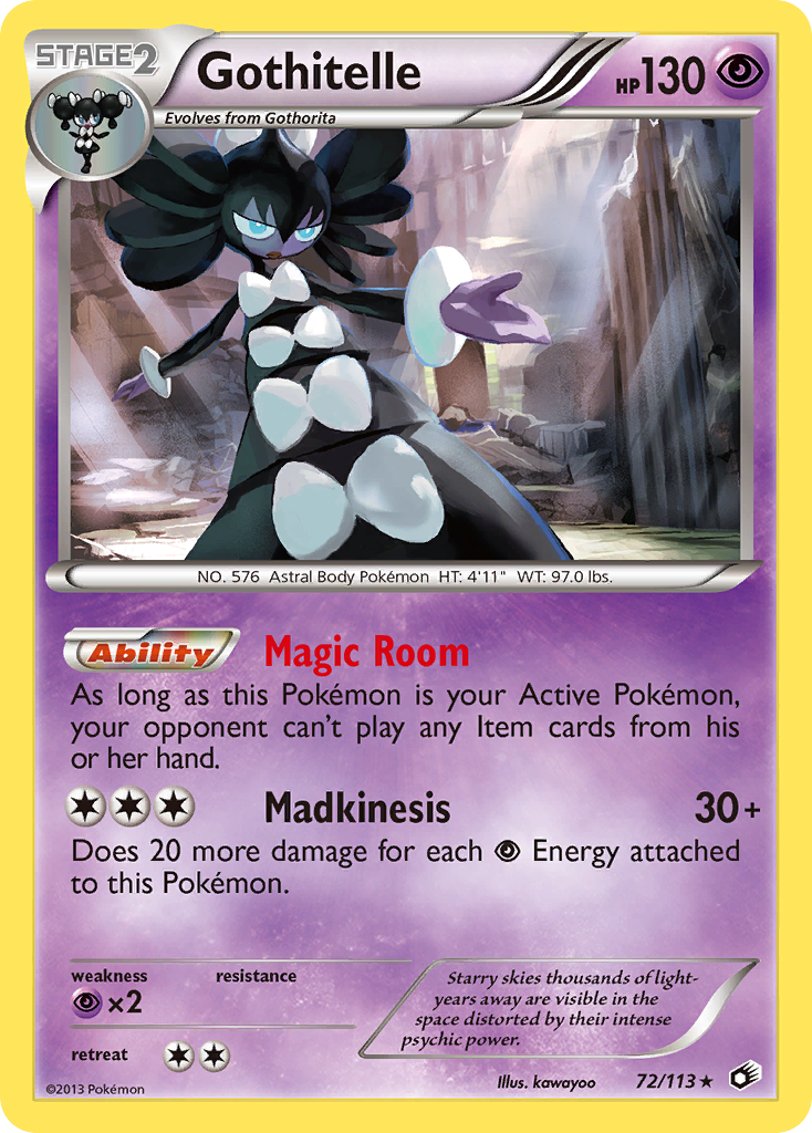 Gothitelle (72/113) [Black & White: Legendary Treasures] | Play N Trade Winnipeg