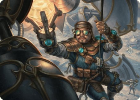 Powerstone Engineer Art Card [The Brothers' War Art Series] | Play N Trade Winnipeg