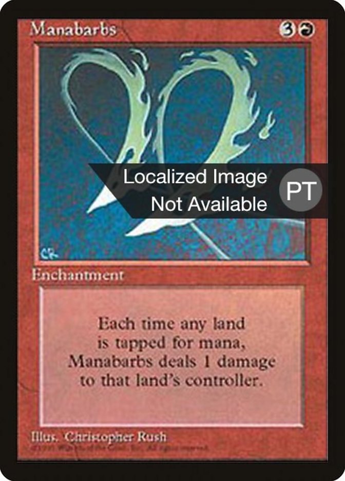 Manabarbs [Fourth Edition (Foreign Black Border)] | Play N Trade Winnipeg