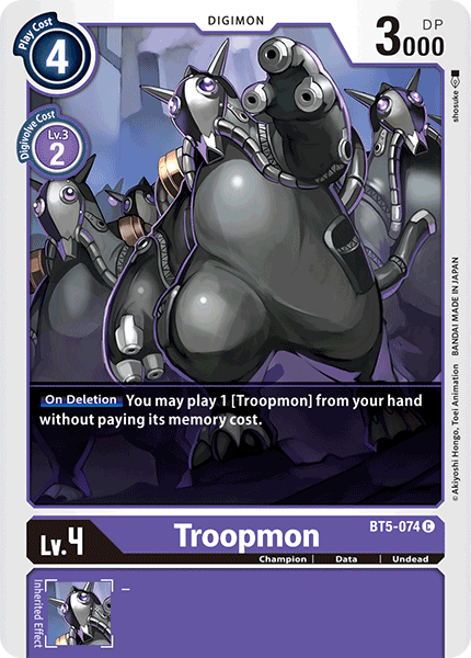 Troopmon [BT5-074] [Battle of Omni] | Play N Trade Winnipeg