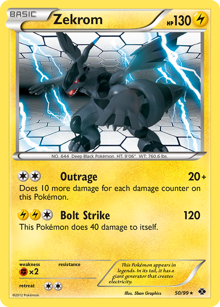 Zekrom (50/99) [Black & White: Next Destinies] | Play N Trade Winnipeg