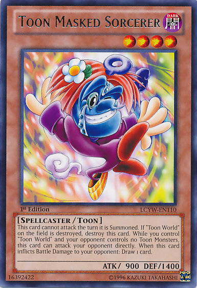 Toon Masked Sorcerer [LCYW-EN110] Rare | Play N Trade Winnipeg