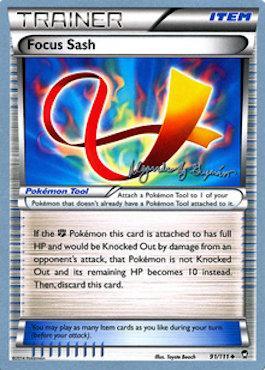 Focus Sash (91/111) (Primal Groudon - Alejandro Ng-Guzman) [World Championships 2015] | Play N Trade Winnipeg