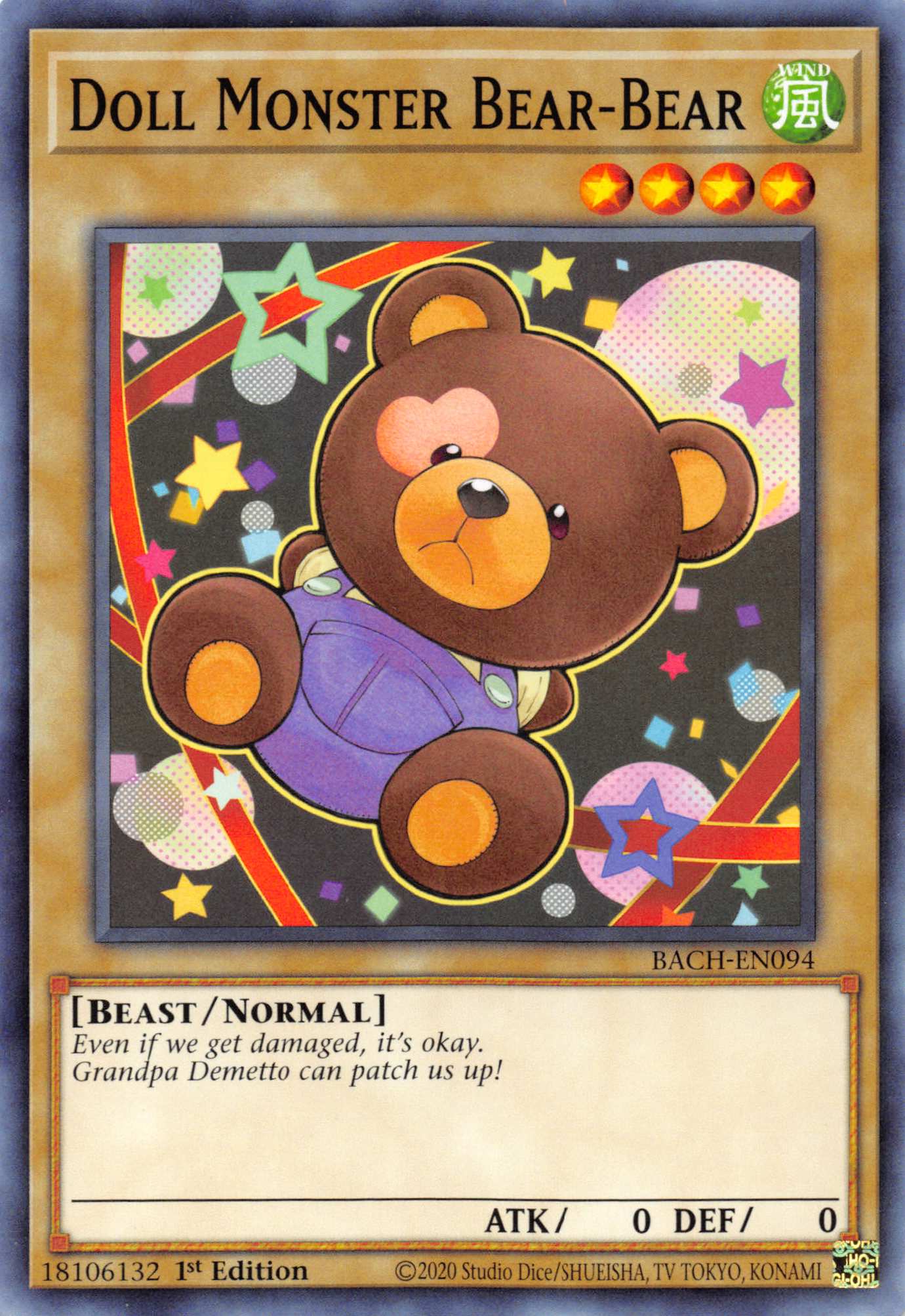 Doll Monster Bear-Bear [BACH-EN094] Common | Play N Trade Winnipeg