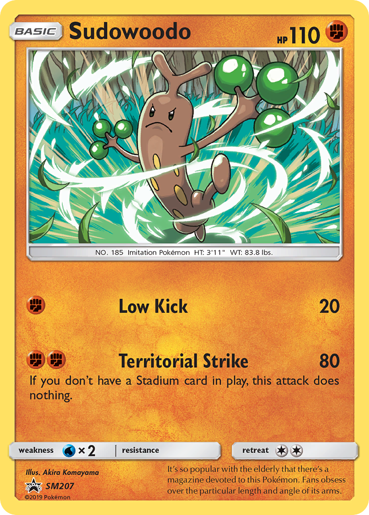 Sudowoodo (SM207) [Sun & Moon: Black Star Promos] | Play N Trade Winnipeg