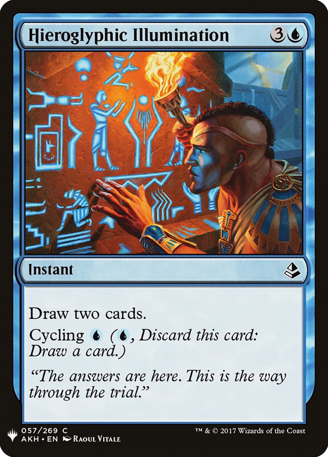 Hieroglyphic Illumination [Mystery Booster] | Play N Trade Winnipeg